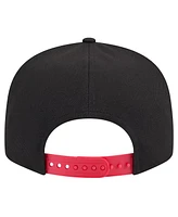 New Era Men's White/Scarlet San Francisco 49ers Throwback Space 9fifty Snapback Hat