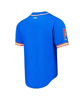 Pro Standard Men's Royal Florida Gators Mesh Full-Button Replica Baseball Jersey