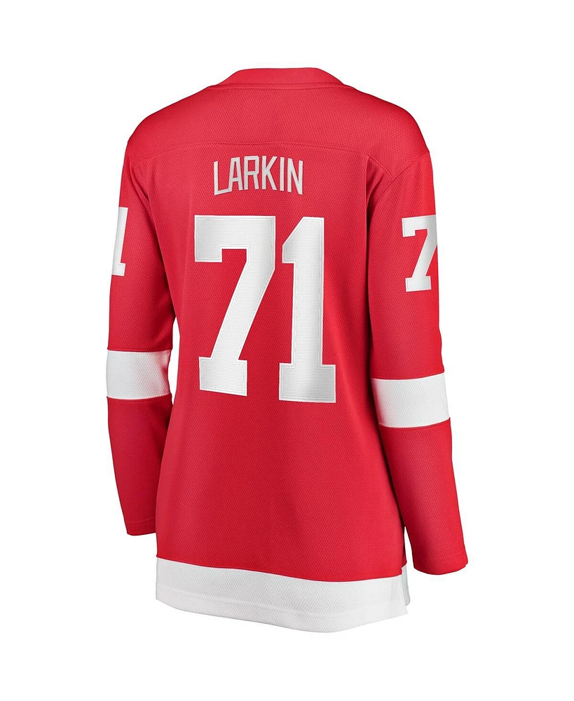 Fanatics Branded Women's Dylan Larkin Red Detroit Red Wings Home Breakaway Player Jersey