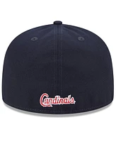 New Era Men's Red/Navy St. Louis Cardinals Gameday Sideswipe 59fifty Fitted Hat