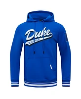 Pro Standard Men's Royal Duke Blue Devils Script Tail Pullover Hoodie