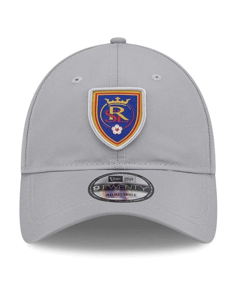 New Era Men's Gray Real Salt Lake Active 9Twenty Adjustable Hat