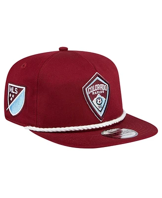 New Era Men's Burgundy Colorado Rapids The Golfer Kickoff Collection Adjustable Hat