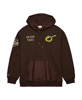 Mitchell Ness Men's Brown San Diego Padres Team Og 2.0 Current Logo Pullover Hoodie