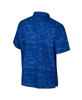 Colosseum Men's Royal Pitt Panthers Ozark Button-Up Shirt