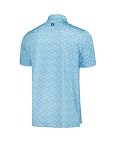 FootJoy Men's Light Blue The Players Custom Print Performance Polo