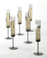 Fortessa Urbo Outdoor Clear Champagne Flute 6oz - Set of 6