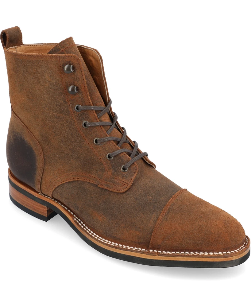 Taft Men's Legacy Lace-up Rugged Stitchdown Cap-Toe Boot