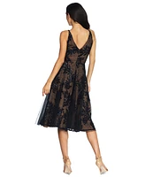 Dress the Population Women's Courtney Sequin and Tulle