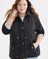Style & Co Women's Hooded Anorak