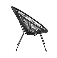 Papasan Bungee Lounge Chair