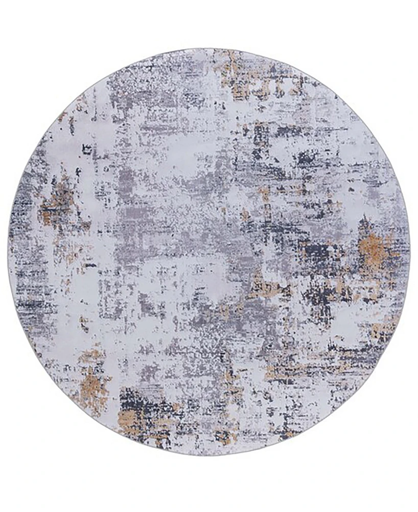 Safavieh Tacoma Washable 863 TAC863 6'x6' Round Area Rug