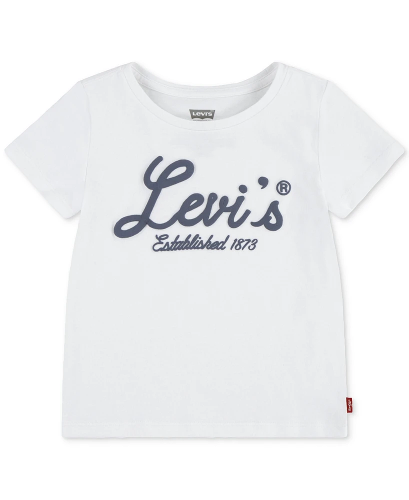 Levi's Toddler Girls Script Logo Graphic T-Shirt