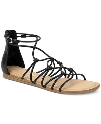 Sun + Stone Okenaa Strappy Gladiator Sandals, Created for Macy's