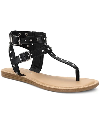 Sun + Stone Olindaa Studded Gladiator Sandals, Created for Macy's