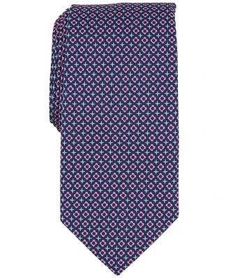 Club Room Men's Classic Floral Medallion Neat Tie, Created for Macy's