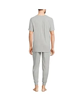 Lands' End Men's Waffle Jogger Set