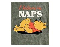 Hybrid Apparel Winnie the Pooh Naps Mens Short Sleeve Tee