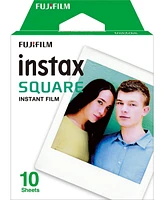 Fujifilm Instax Square Film (40 Exposures) with Cleaning Cloth Bundle