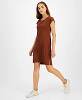 Id Ideology Women's Commuter Side-Slit Dress, Created for Macy's