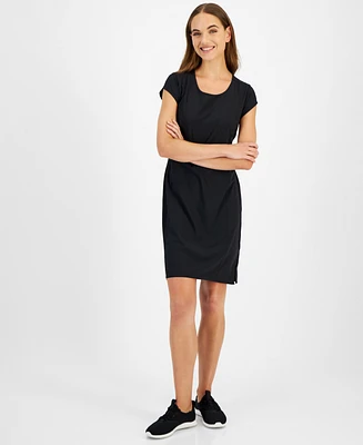 Id Ideology Women's Commuter Side-Slit Dress, Created for Macy's