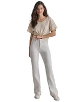 Dkny Jeans Women's High-Rise Flare