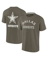 Fanatics Signature Unisex Olive Dallas Cowboys Elements Super Soft Short Sleeve T-Shirt