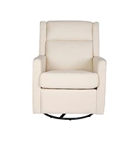 Dara 3-In-1 Traditional Manual Recliner Rocker Swivel Glider Chair