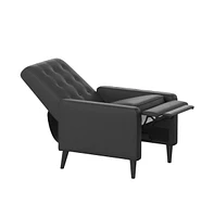 Darcy Recliner Chair Mid-Century Modern Tufted Upholstery Ergonomic Push Back Living Room