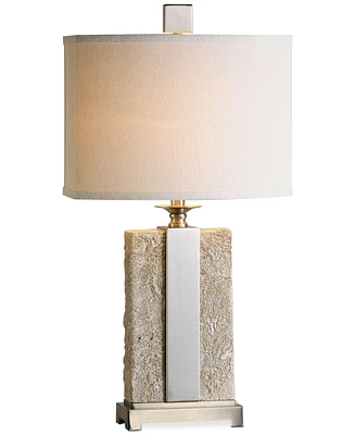 Uttermost Bonea Stone Ivory Table Lamp