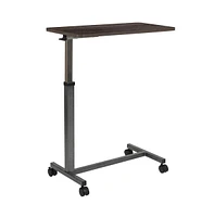 Adjustable Overbed Table With Wheels For Home And Hospital