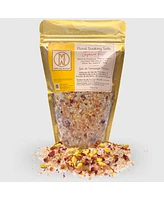 Omm Collection Floral Soaking Bath Salts Jasmin Rose Bag 14oz