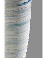 Adesso 25" Ribbed Ceramic Catalina Table Lamp