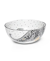 Portmeirion Sara Miller Artisanne Noir Cereal Bowls, Set of 4