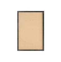 Cristal Cork Display Board With Wooden Frame And Push Pins