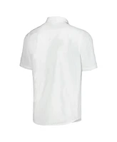 Tommy Bahama Men's White Kentucky Wildcats Coconut Point Palm Vista IslandZone Camp Button-Up Shirt
