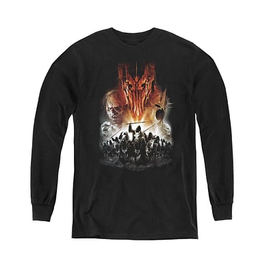 Lord Of The Rings Boys Youth Evil Rising Long Sleeve Sweatshirts