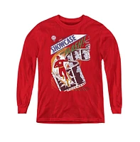 Justice League Boys of America Youth Showcase 4 Cover Long Sleeve Sweatshirts