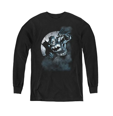 Batman Boys Youth Spotlight Long Sleeve Sweatshirts