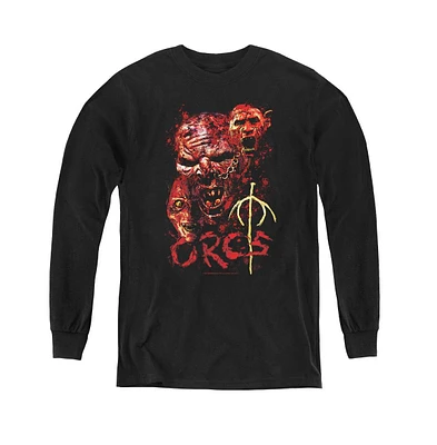 Lord Of The Rings Boys Youth Orcs Long Sleeve Sweatshirts