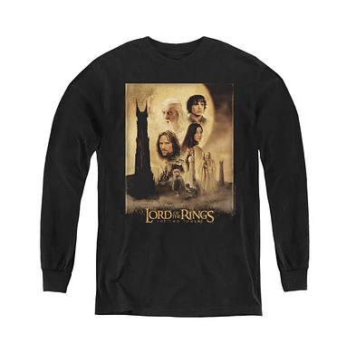 Lord Of The Rings Boys Youth Tt Poster Long Sleeve Sweatshirts