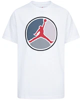 Jordan Big Boys Air Ring Graphic Short-Sleeve T-Shirt