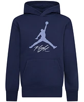 Jordan Big Boys Jumpman Baseline Pullover Hoodie