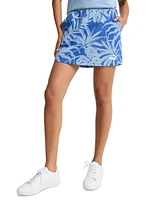 Puma Women's Palm Resort Drawstring-Waist Skirt - Zen Blue