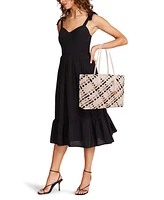 Anne Klein Woven Tote with Pouch