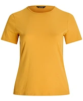 Lauren Ralph Lauren Plus Size Short-Sleeve Knit Tee