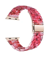 Posh Tech Women's Claire Resin Band for Apple Watch Size-42mm,44mm,45mm,49mm