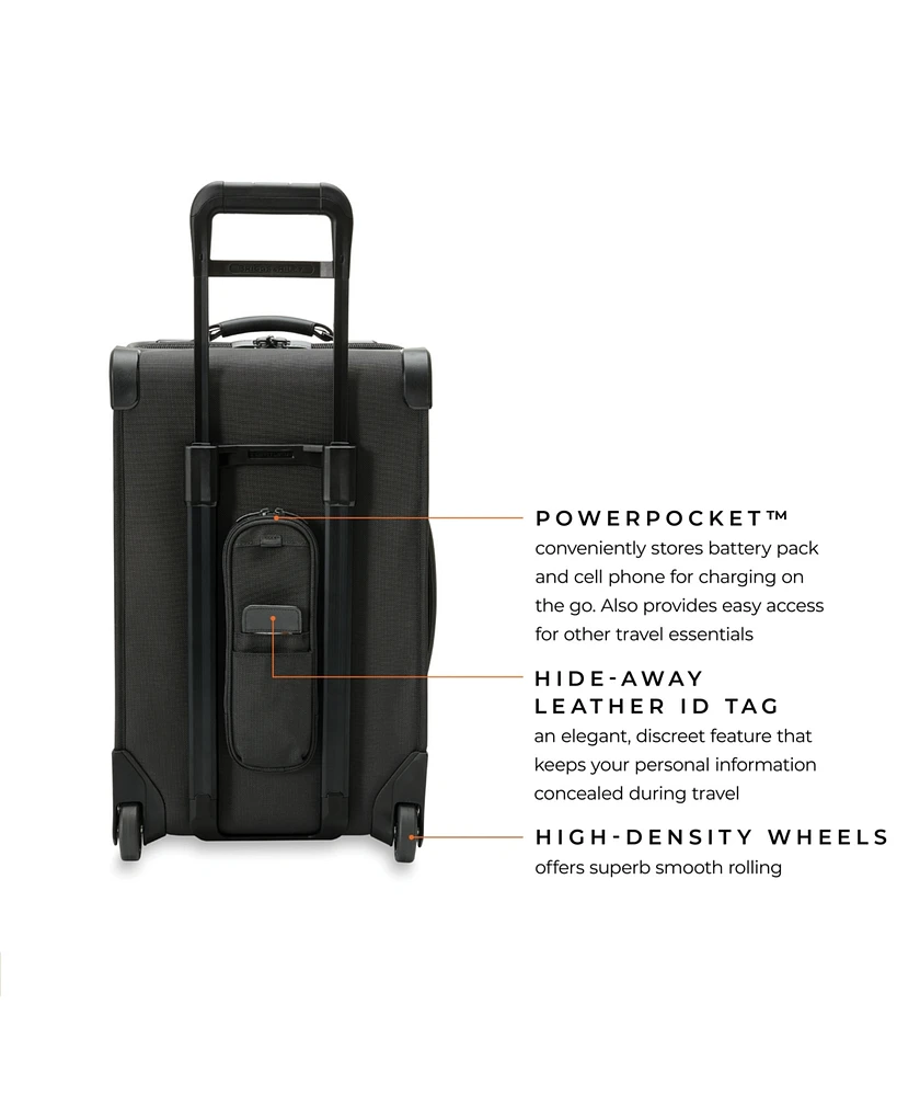 Baseline Tall Carry-On 2-Wheel Garment Bag