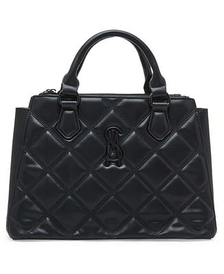 Steve Madden Jenni Quilted Satchel Handbag