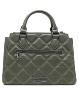 Steve Madden Jenni Quilted Satchel Handbag